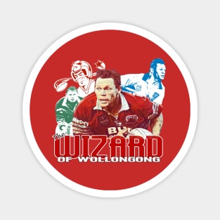 Illawarra Steelers - Rod Wishart - WIZARD OF WOLLONGONG Magnet